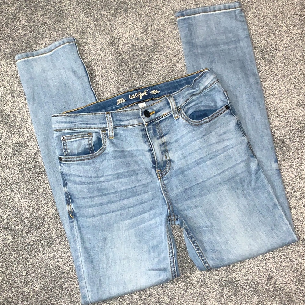 Boys light wash jeans